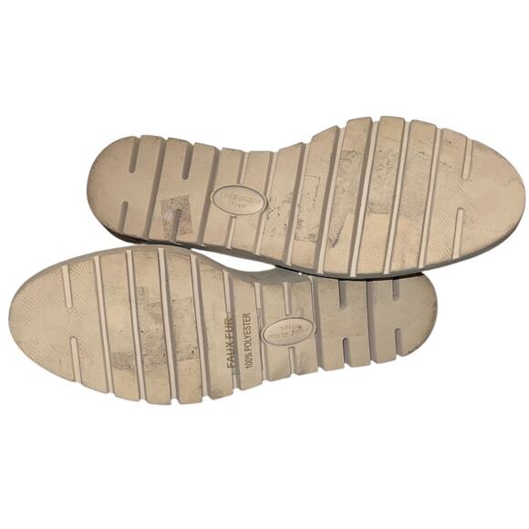 Anne Klein Donata Hiking Boots Beige Womens 8.5 New Without Box - Picture 5 of 6